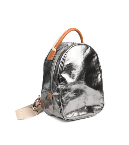 Batoh OLLI tmavosivý-metalický