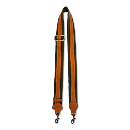 Popruh zelená/béžová 3