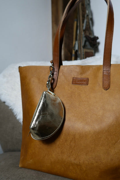 Prívesok LUNA platina-metalická