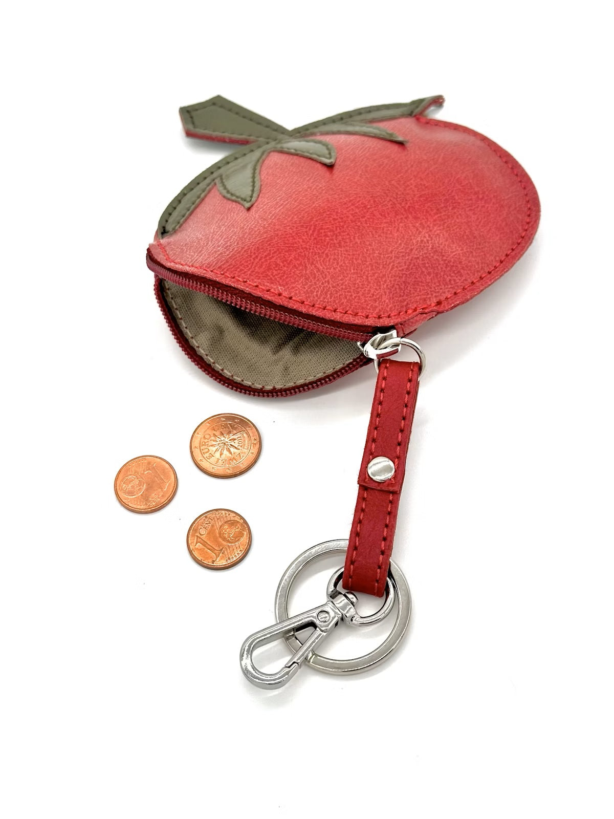 Prívesok Rajčina so zipsom