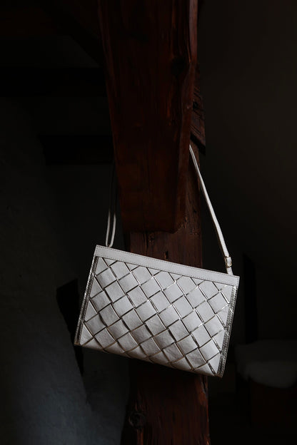 Taška OLIMPIA prepletaná kašmírová