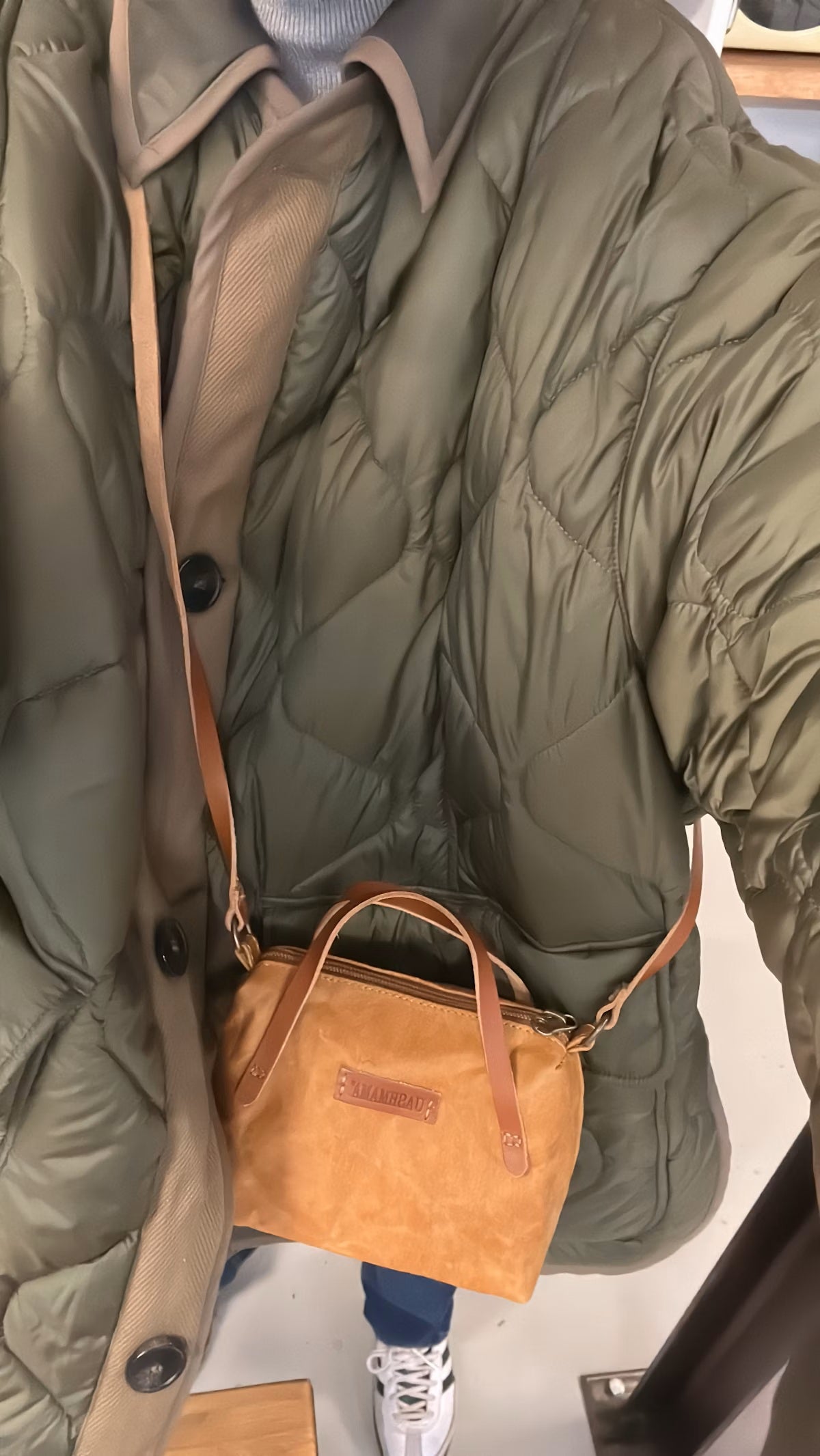 Taštička GEMMINA béžová 3