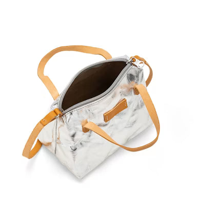 Taštička GEMMINA strieborná-metalická