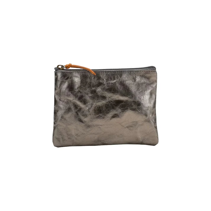 Taštička GIMI tmavosivá-metalická