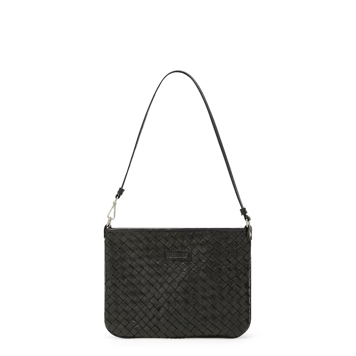 Taštička LOLA čierna prepletaná