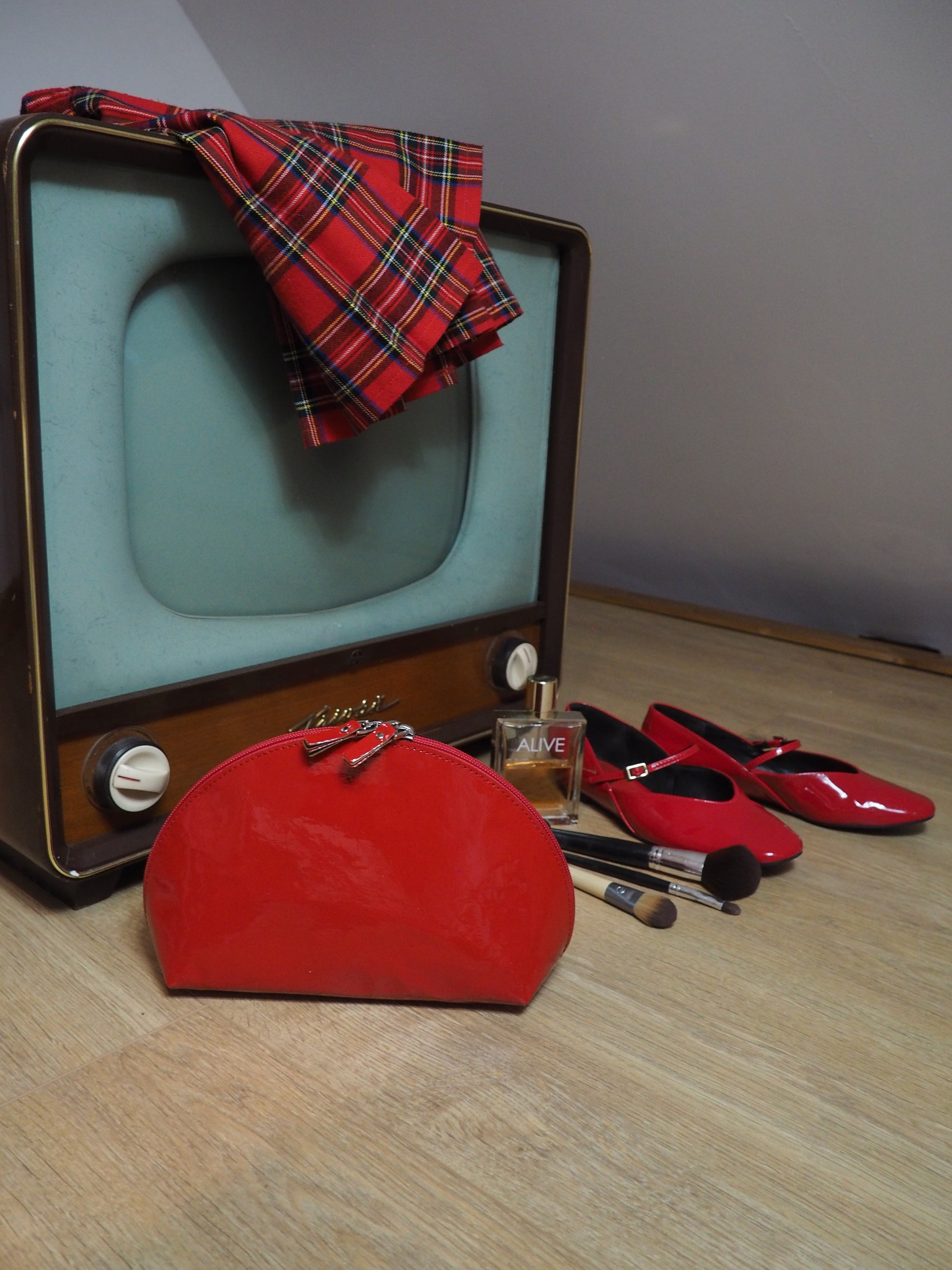 Taštička LUNA červená