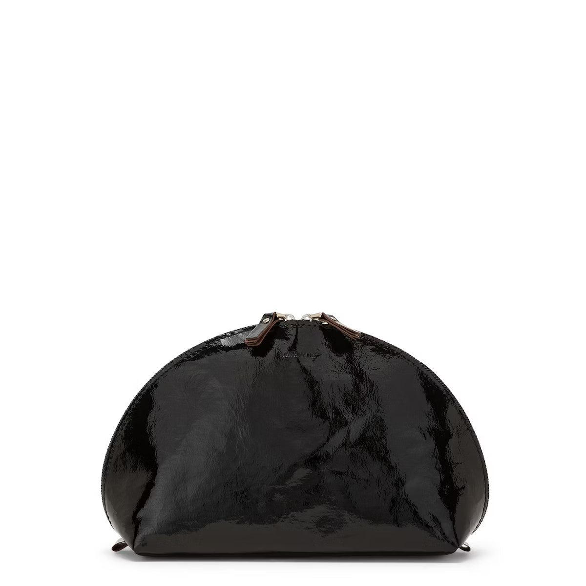 Taštička LUNA čierna lesklá