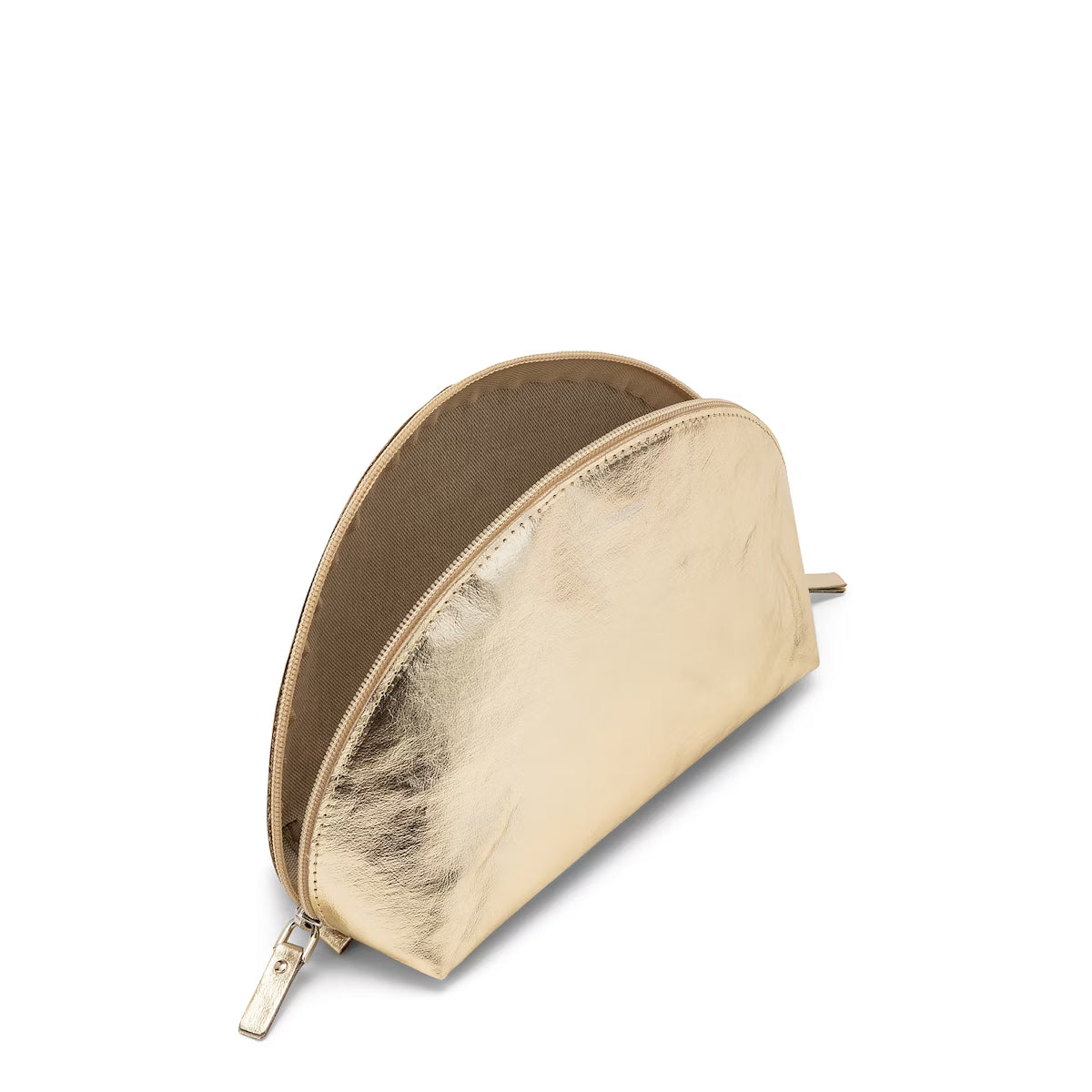 Taštička LUNA platina-metalická