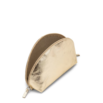 Taštička LUNA platina-metalická