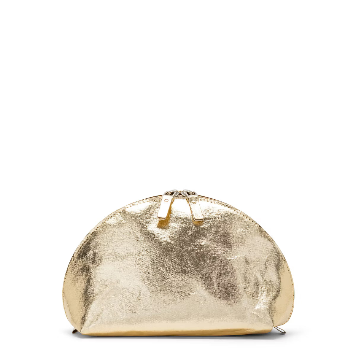 Taštička LUNA platina-metalická