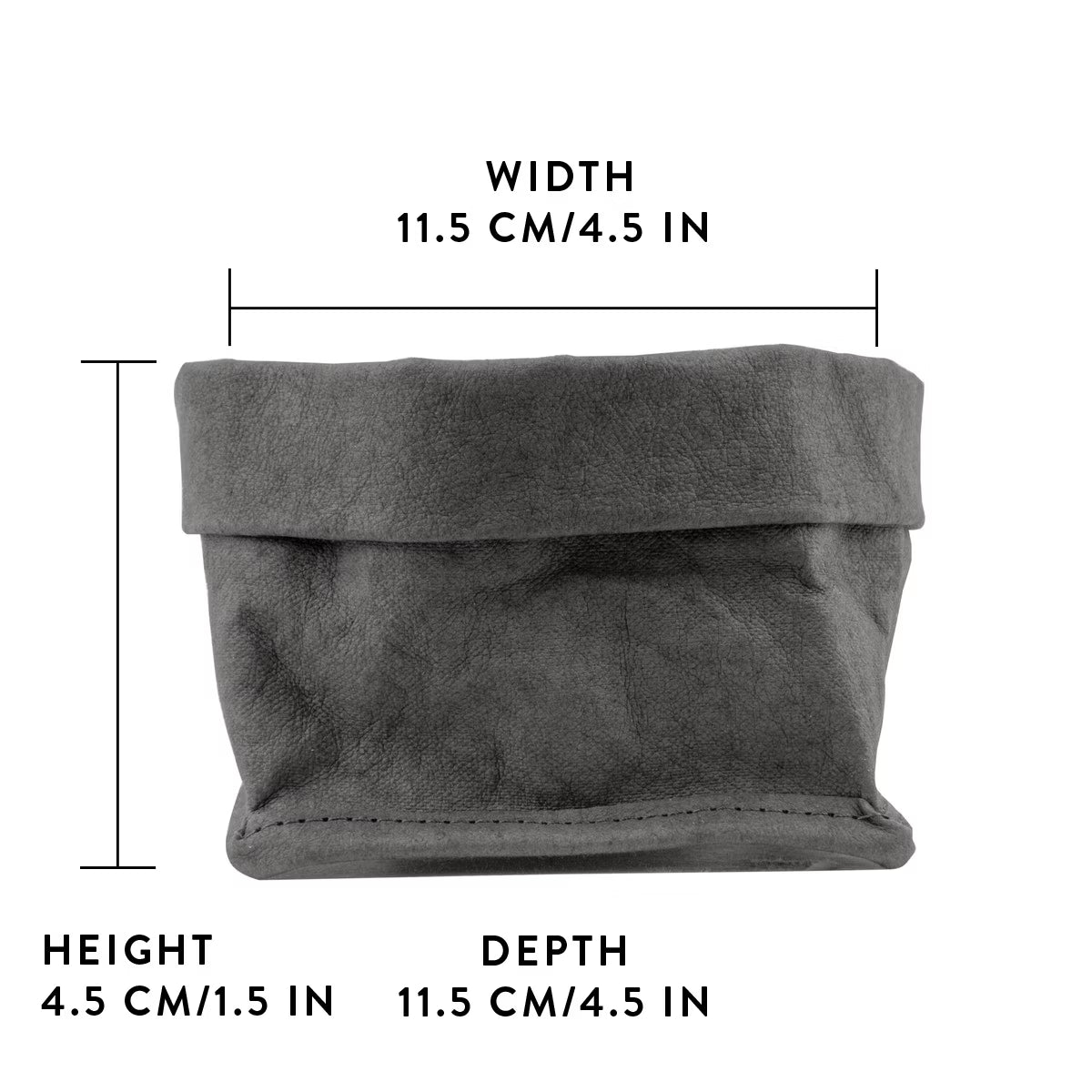 Vrecko LOLLIE tmavosivé