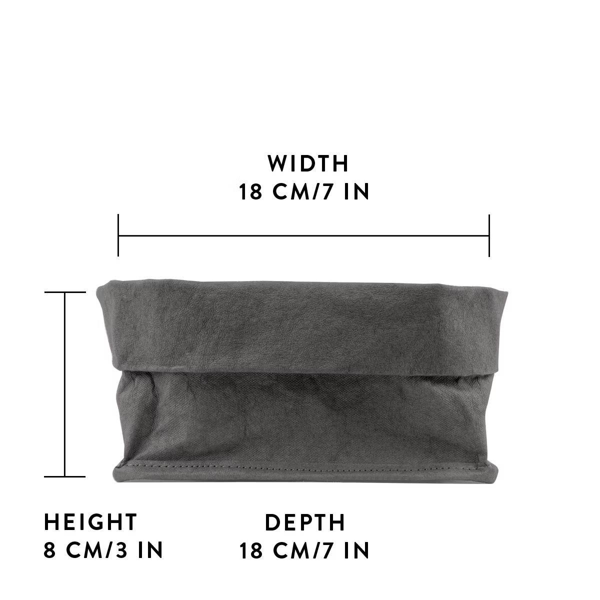 Vrecko LOLLIE tmavosivé