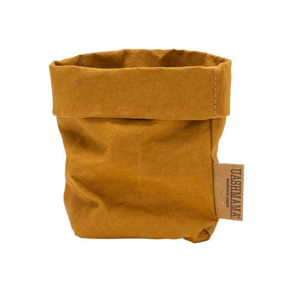 Vrecko z prateľného papiera žltá 