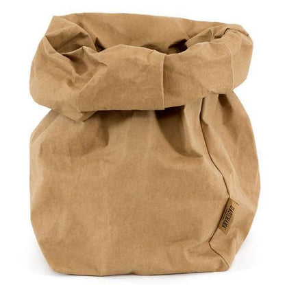 Vrecko z prateľného papiera piesková 