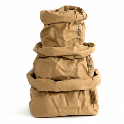 Vrecko z prateľného papiera piesková 